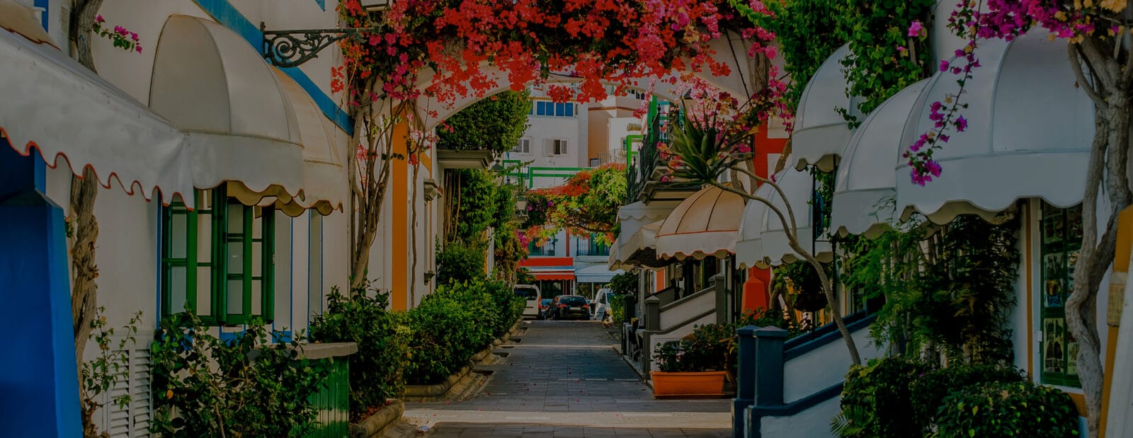 Cobbled Street in Spain